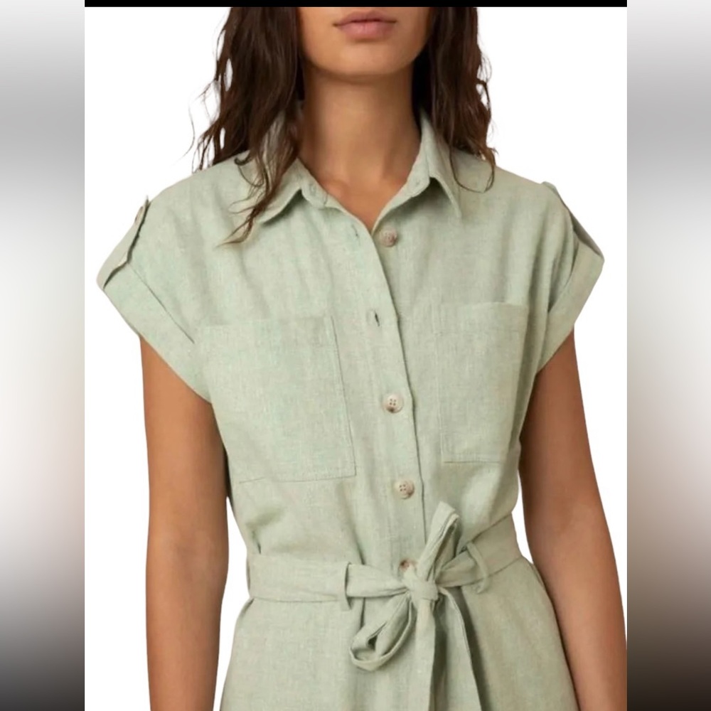 FRNCH Melinda Shorts Romper NWT